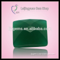 Rectangle Glass Beads Low Price Green Glass Stones